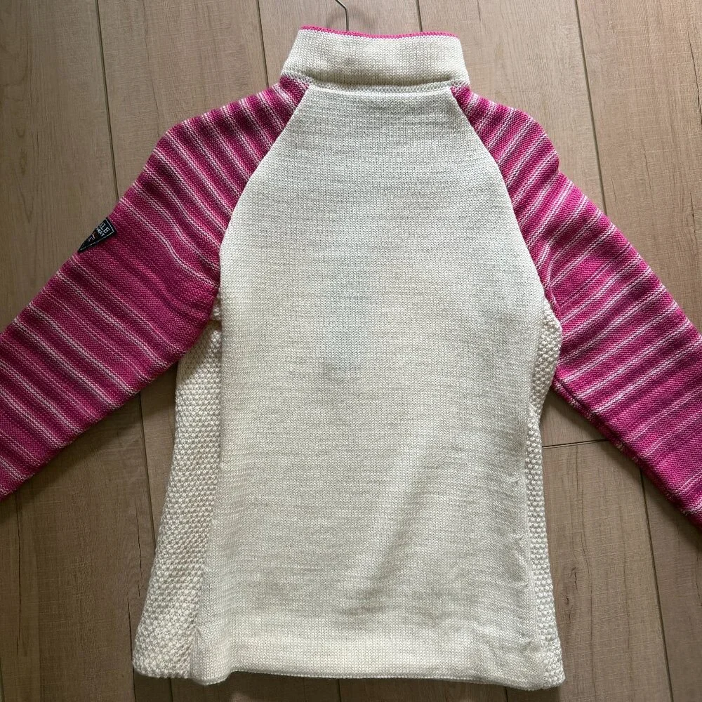 Dale of Norway Pink and Cream Winter Sweater - lightly used - Picture 2 of 4